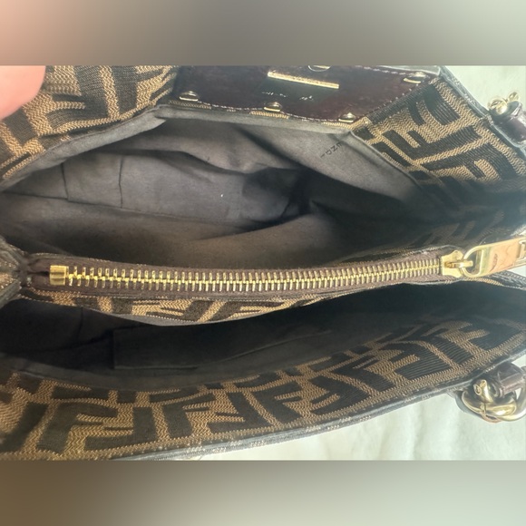 Authentic FENDI Mia Zucca Tote Bag - Picture 7 of 14